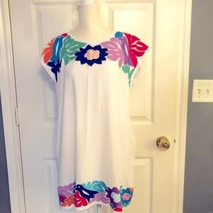 Pillowcase Top with Embroidery Detail